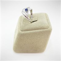 Ringe Annamaria Cammilli Dame Premiere Color in Weißgold Zaffiro 0.39 Ct GAN2075W - GAN2075W